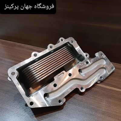 کولر روغن موتور پرکینز 1104 به همراه پوسته کولر روغن